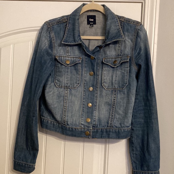 GAP Jackets & Blazers - Gap  Blue Denim Jacket